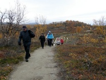 Matkalla rajapyykille