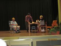 19.10.2016 WPK:n talolla Sketsi esitys Talo vailla nuorta emäntää, mutta kuinka ollakkaan tulikin uusi isäntä taloon.