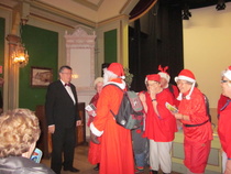 Pukki onnittelee uutta Puheenjohtaja Penttiä 9.12.2015