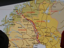 Kilpisjärvi - Tromssa Norja