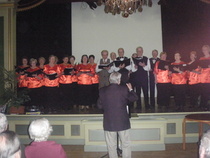 Sekakuoro WPK:n talolla johtajana Niilo Virkkunen