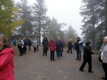 Takastulomatkalla pysähdyimme sumuisella Aavasaksalla